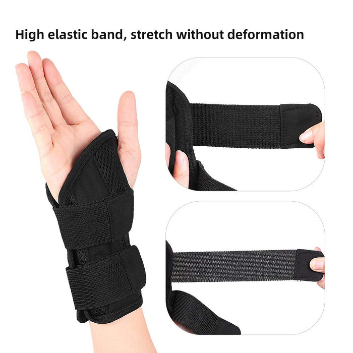 Carpal Tunnel Wrist Brace with Metal Stabilizer