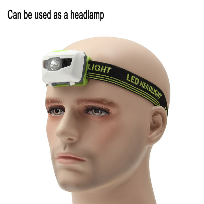 Multi-functional Headlight Protection Head Flashlight- Battery Operated