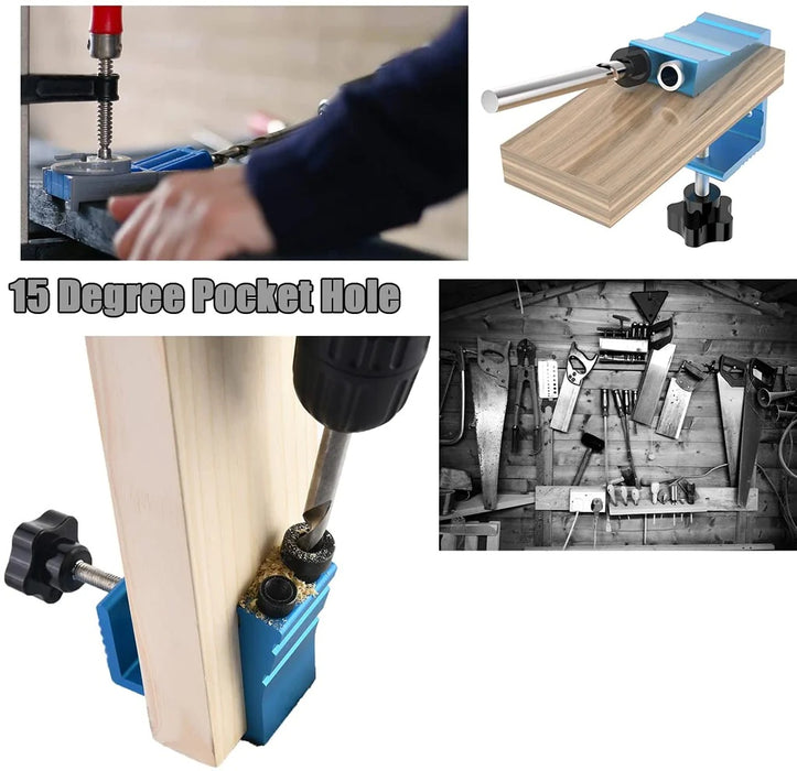 78pcs Pocket Hole Jig Kit