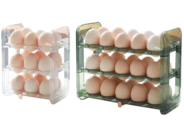 Three Level Flip Holder Egg Container