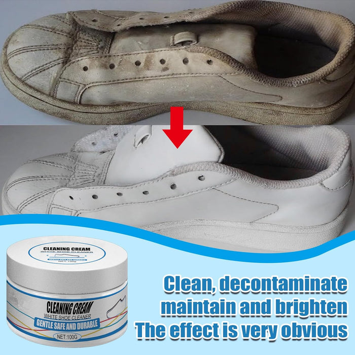 Multipurpose Shoe Polish Cleaning Cream -2 Pack