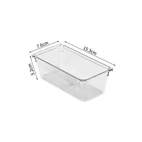 Rectangular Clear Storage Box's 16 Piece Set