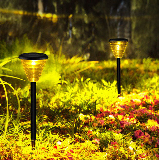 2pk Solar Outdoor Garden Colour Changing - Warm White Light