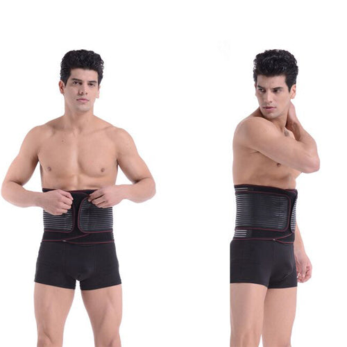 Double Pull Lumbar Back Brace - Medium