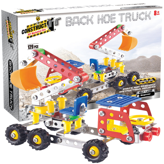 Construct-It Back Hoe Truck