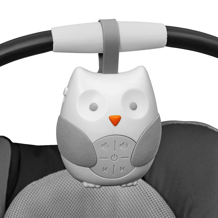 Portable Baby Soother White Noise Music Player Owl- Battery Powered