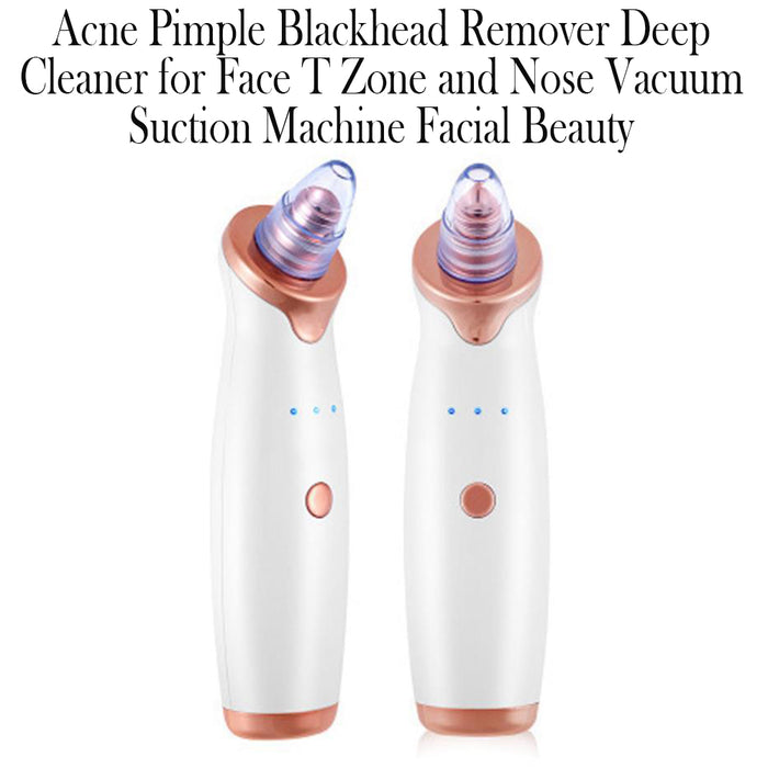 Acne Pimple Blackhead Remover Deep Cleaner fo Face- USB Charging