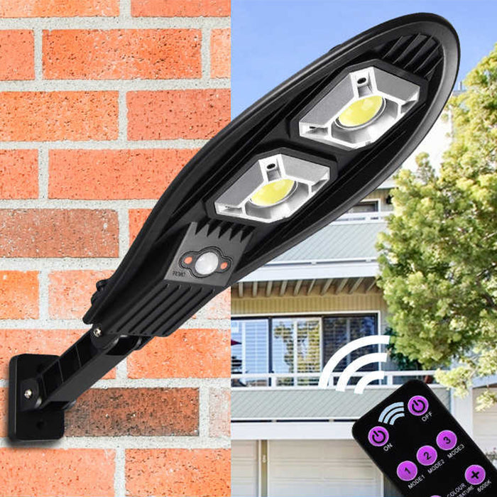 Remote Controlled Human Induction Outdoor Solar Garden Light