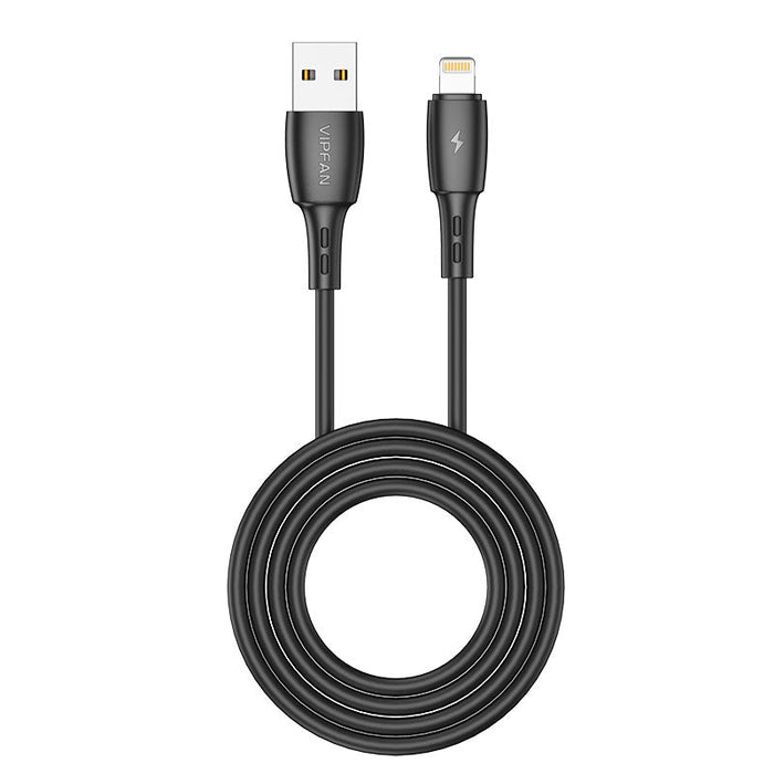 Urban Spec Fast Charging USB to Lightning Cable 2m Black