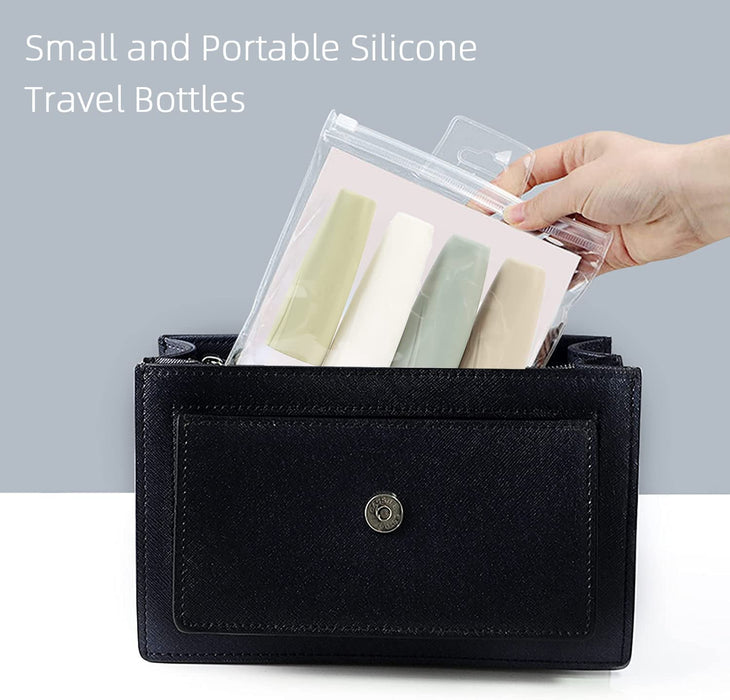 Silicone Leakproof Travel Bottles Set