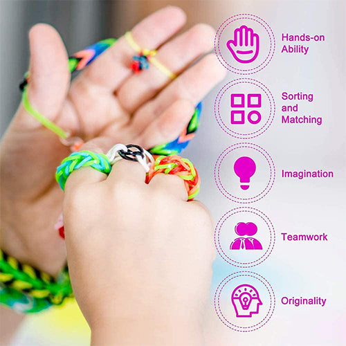 Loom Refill Bracelet Making Kit 1500 Piece