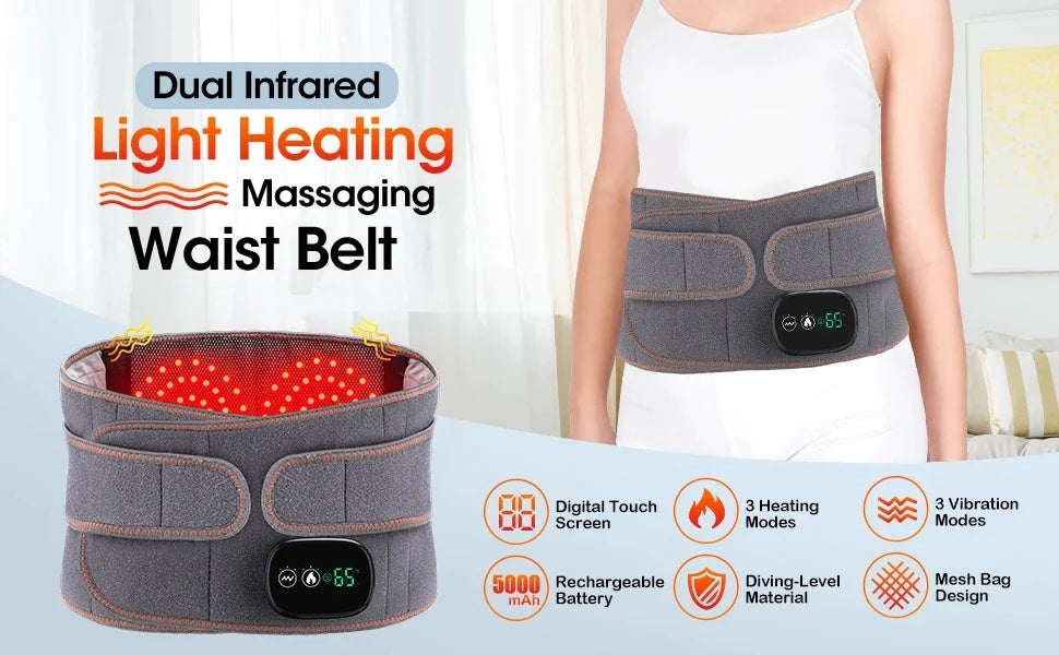 Dual Infrared Light & Massage Belt