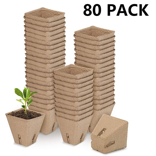 Pot Plant Starters For Seedling 80 Packs