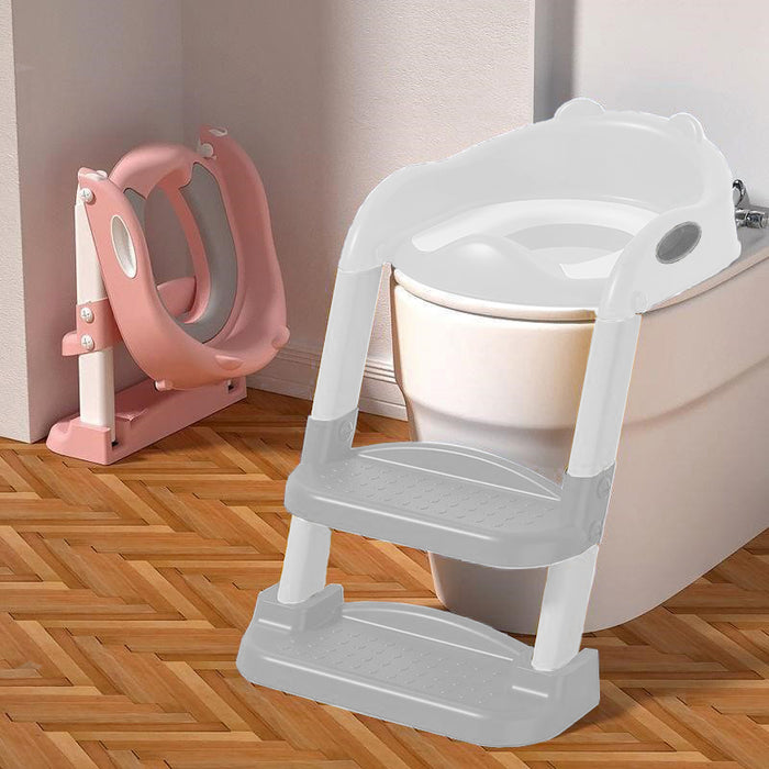 Sturdy Potty-Training Seat with Ladder