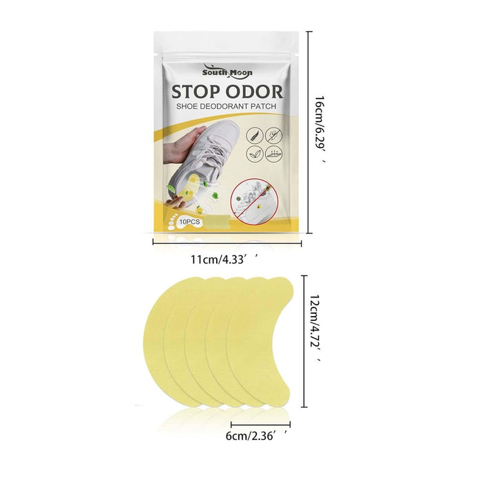 Shoe Deodorant Patches - 20 Pack