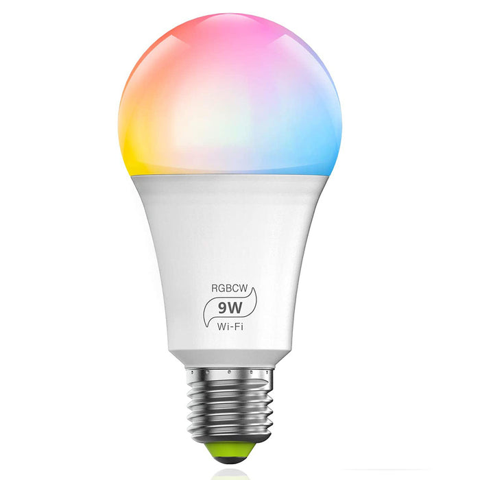 Wi-Fi Enabled 9W Color Changing Smart LED Light Bulb APP Ready