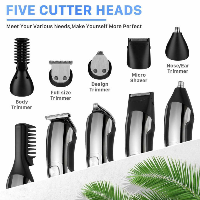 USB Rechargeable Professional Grade Electric Hair Trimming Kit