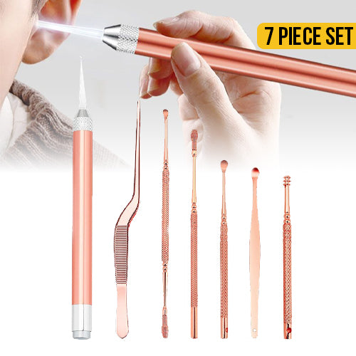 Led Earwax Removal Tools 7 Piece Set