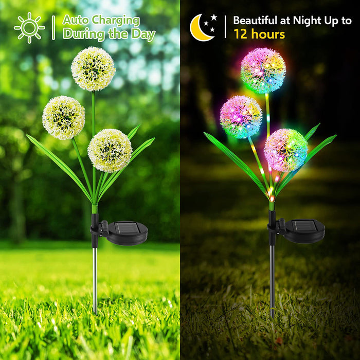 Solar Dandelion Garden Light Decorative with 36 LED