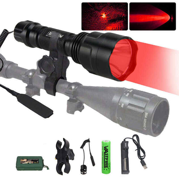 Tactical Hunting Torch with Scope Mount
