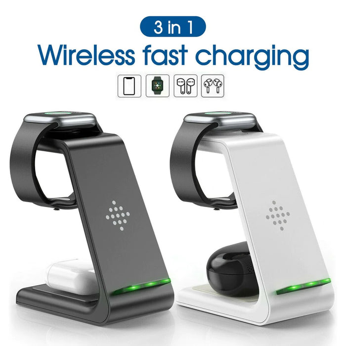 3 in 1 Wireless Charger Station For Apple