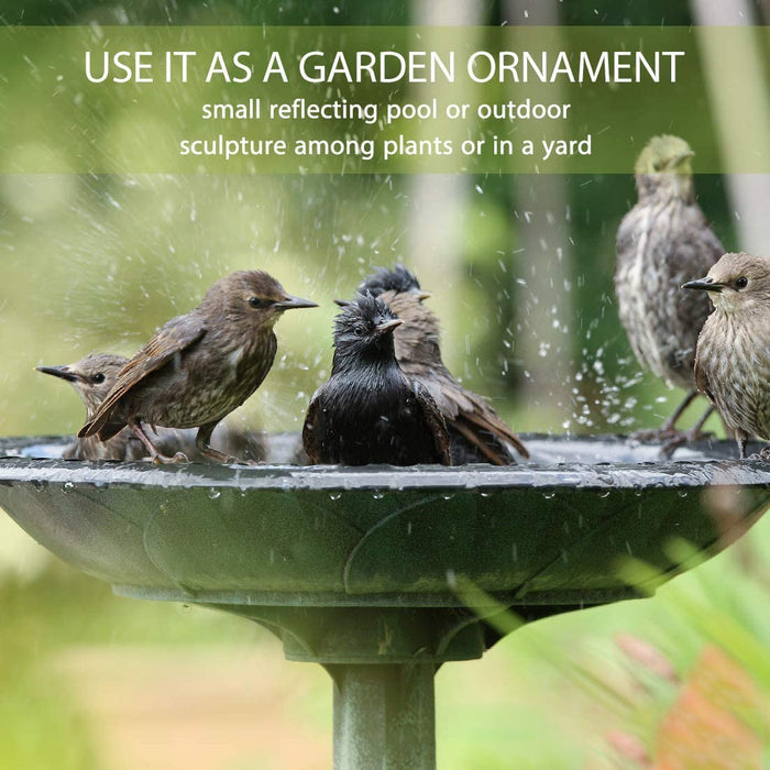 Outdoor Resin Garden Bird Bath