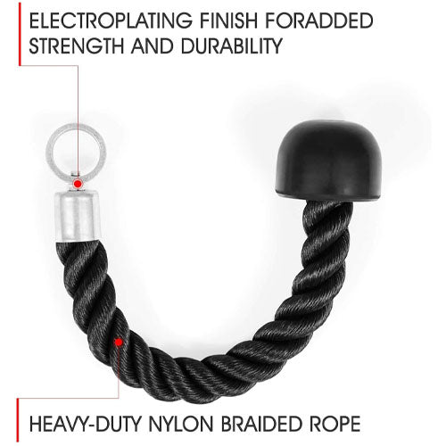 Weight Lifting Triceps Rope Single