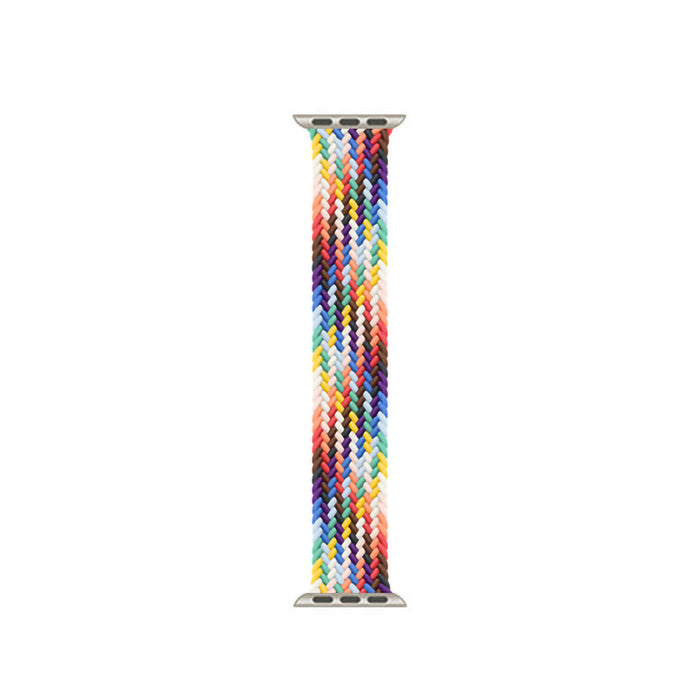 Rainbow Elastic Nylon Solo Loop Apple Watch Band (42/44/45mm) - Skin-Friendly & Easy To Install