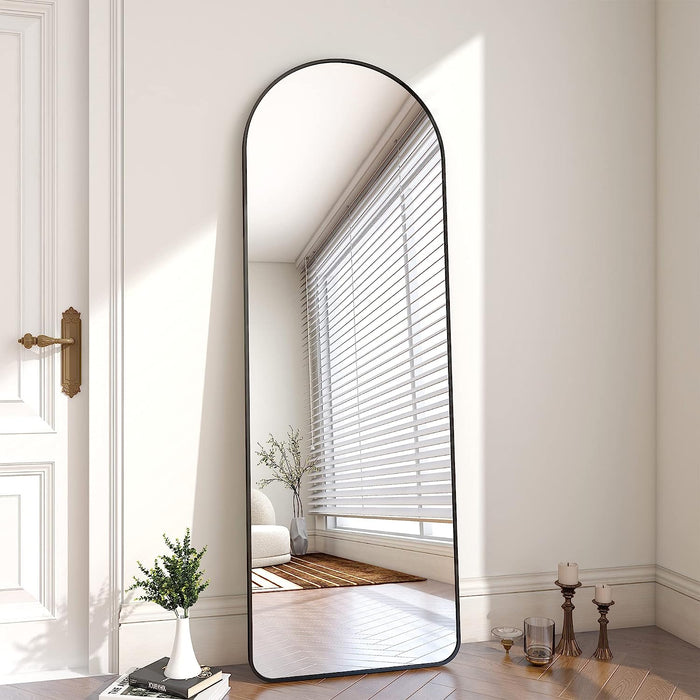 Aluminum Alloy Frame Arched Mirror