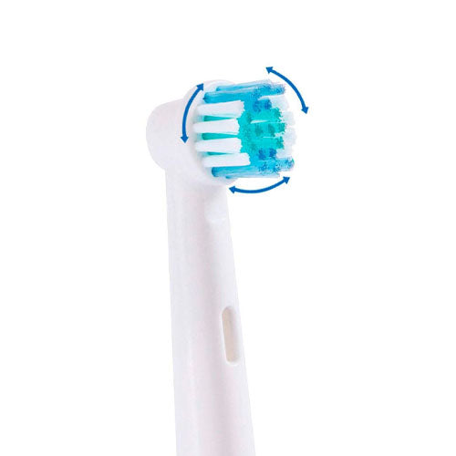 Replacement Electric Polish Toothbrush Heads - 8 Pack