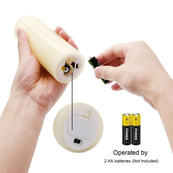 Remote Controlled Battery Operated Electronic Flameless Candles