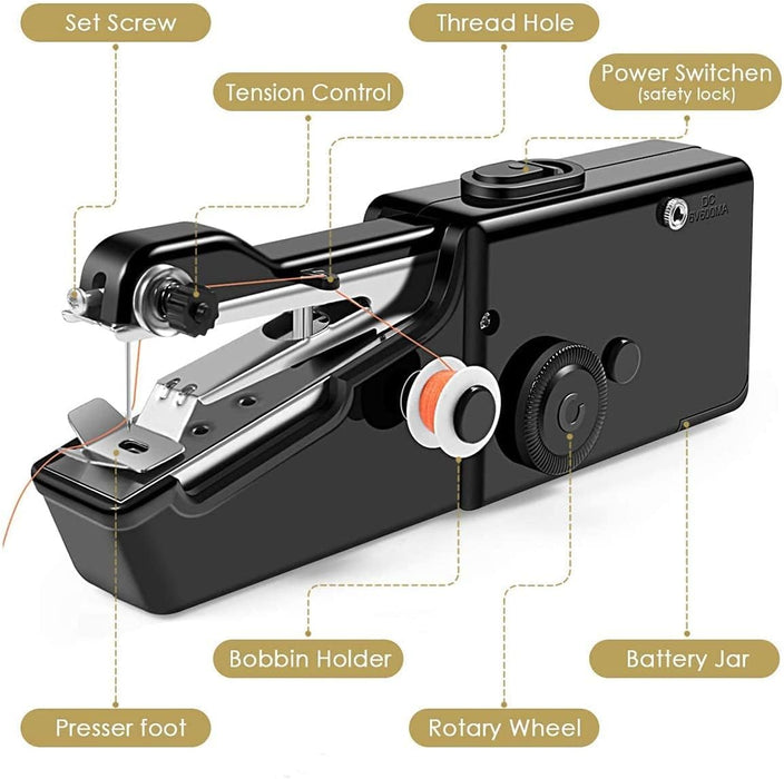 USB Cordless Handheld Sewing Machine