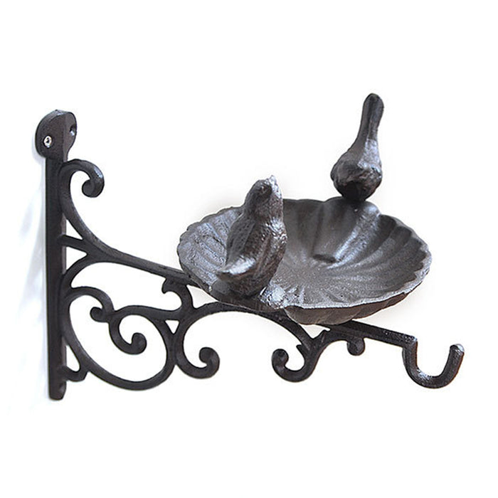 Cast Iron Hanging Bracket Bird Feeder