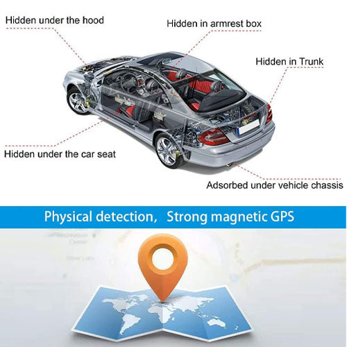 Wireless Bug Gps Tracker With 3 Detection Modes