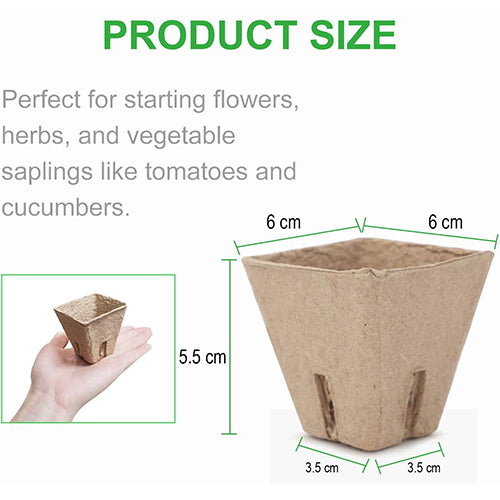 Pot Plant Starters For Seedling 80 Packs