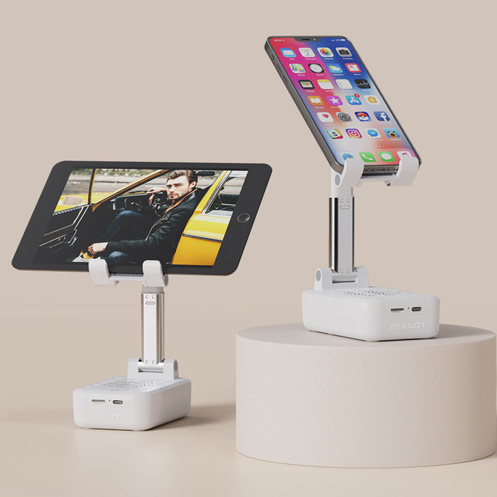 Cellphone Stand and Wireless Bluetooth Speaker-USB Charging