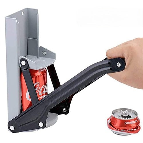 Can Crusher with Bottle Opener