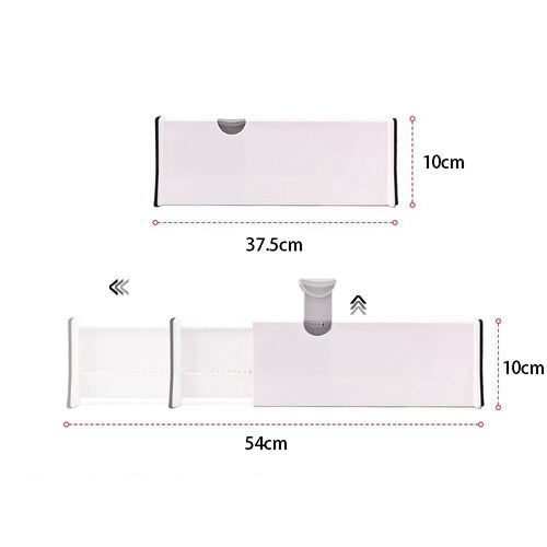 Adjustable Expandable Drawer Dividers - 2 Pack