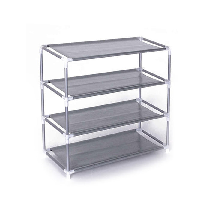 4-Tier Stackable Shoe Rack Organizer