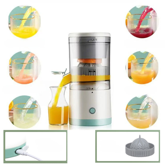 Portable Electric Juicer Multifunctional Household Juice Machine - USB Rechargeable