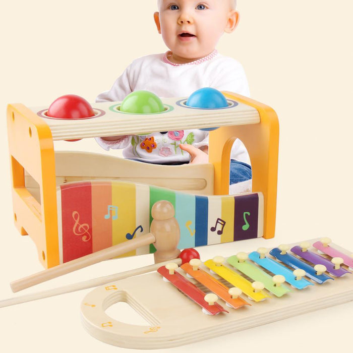 Xylophone, Pound & Tap Wooden Musical Toy