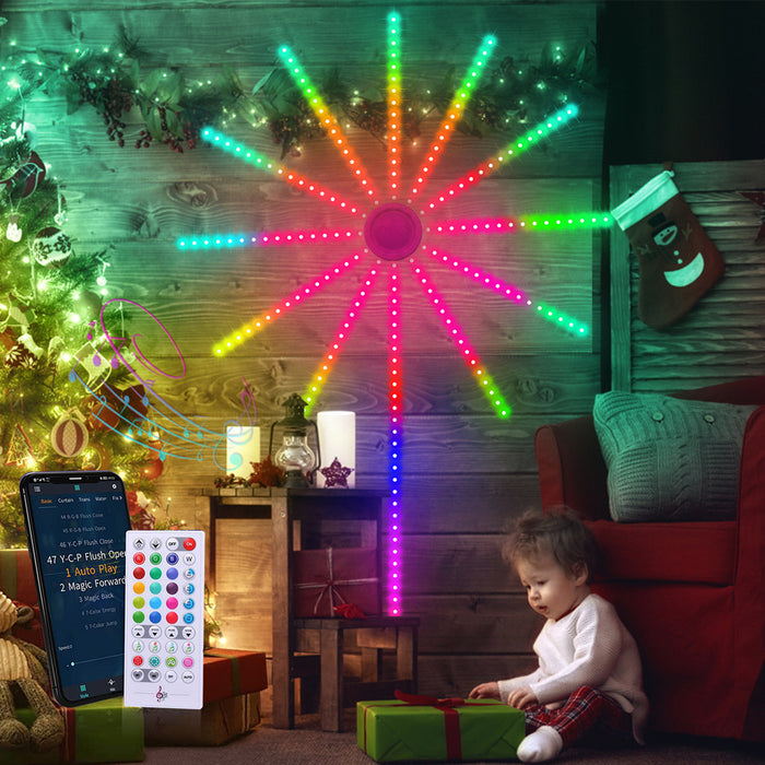 Remote Control Smart RGB LED Strip Light-USB Plugged-in