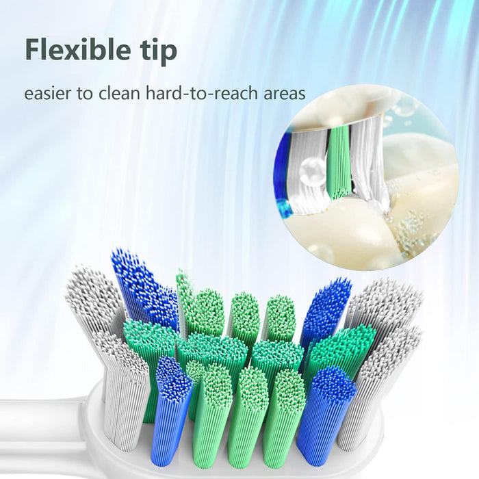 8Pcs Brush Heads for Philips Sonicare-Precision Cleaning