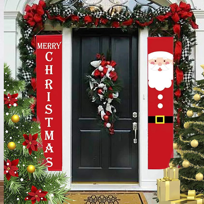 Merry Christmas Hanging Banner