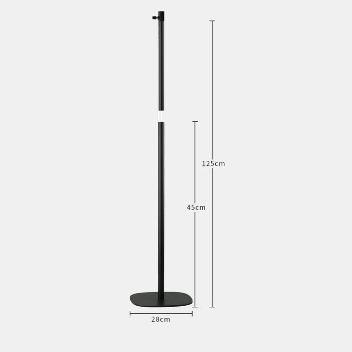 Adjustable Metal Projector Floor Stand 125 Cm