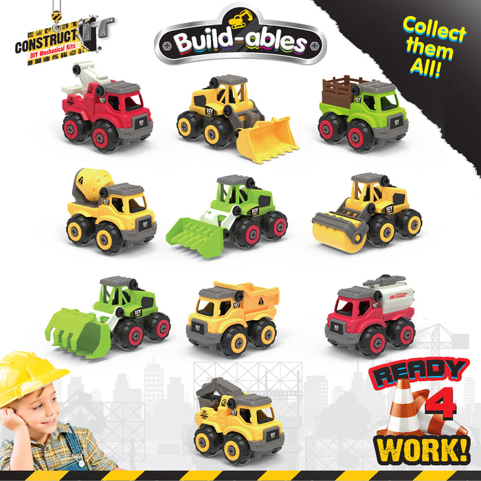 Construct-It Buildables - Construction Vehicles