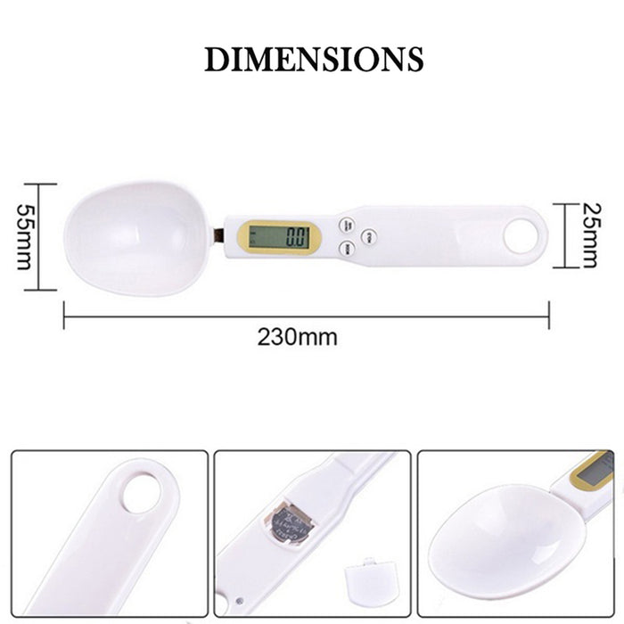 Electronic Scale Digital Measuring Spoon in Gram and Ounce- Battery Operated