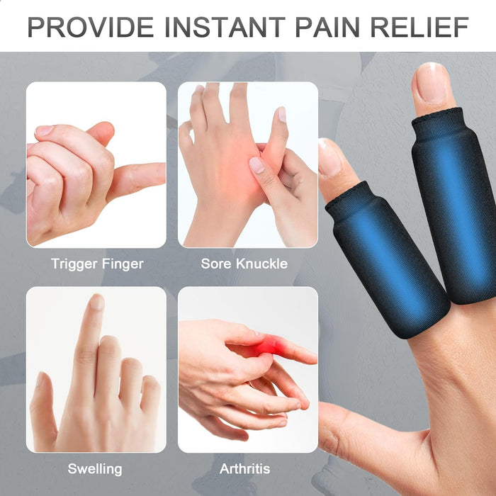 Finger Ice Sleeves - 4 Pack