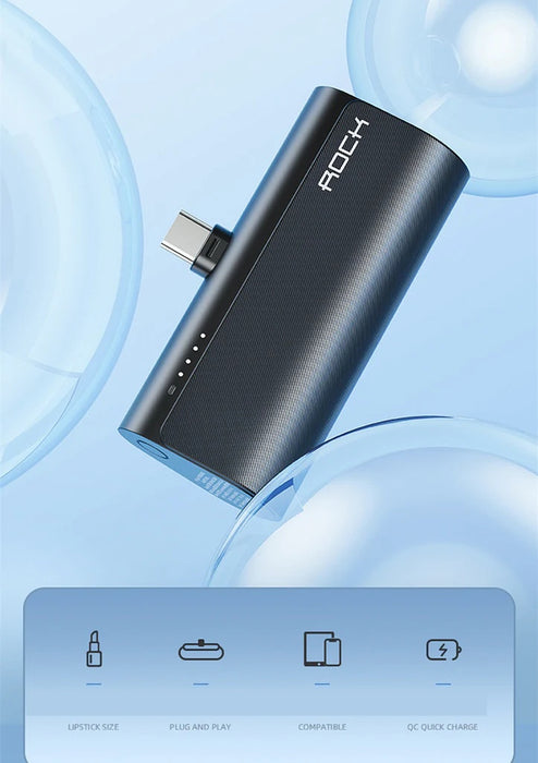 4800mAh USB C Mini Power Bank