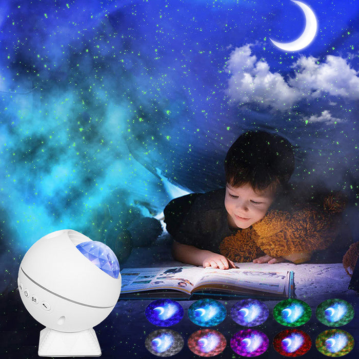 360° Magnetic Base Remote Controlled Star Projector- USB